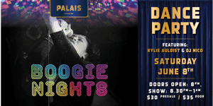 Boogie Nights ( Dance party ) with Kylie Auldist