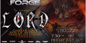 FORGE - LORD Album Launch