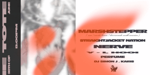 Marshstepper (USA), Straightjacket Nation, Nerve, Ying-Li Hooi, Perfume & DJ Simon J. Karis