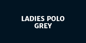 LADIES GREY POLO