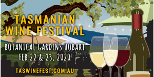 Tasmanian Wine Festival 2020 - Saturday Afternoon Session: 12pm-4pm