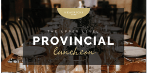 Headricks Lane Provincial Luncheon