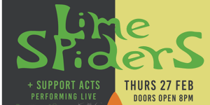 Lime Spiders - In Conjunction with Noosa Festival of Surfing