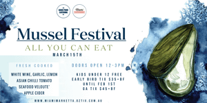 MUSSEL FEST - ALL YOU CAN EAT