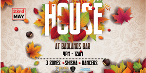 HOUSE • AUTUMN SUNDAY SESH