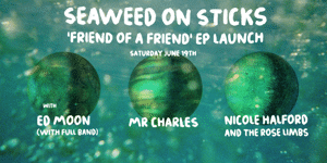 Seaweed on Sticks - 'Friend of a Friend' EP Launch