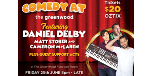 Comedy At The Greenwood featuring Daniel Delby