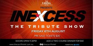 POSTPONED - INEXCESS - The Tribute Show at The Cavill Hotel
