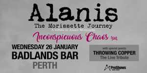 Alanis – The Morissette Journey (A Tribute to Alanis Morissette) | Perth