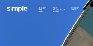 Simple Sunday - Day Party