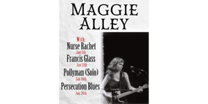 **FREE ENTRY** Maggie Alley - January residency at The Tote