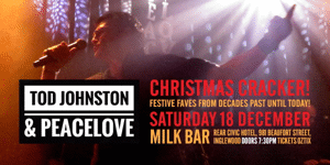 TOD JOHNSTON & PEACE LOVE | CHRISTMAS CRACKER!