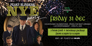 Peaky Blinders New Years Eve Party
