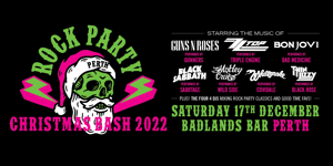 ROCK PARTY PERTH | CHRISTMAS BASH 2022