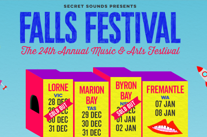 THE FALLS MUSIC & ARTS FESTIVAL - BYRON North Byron Parklands
