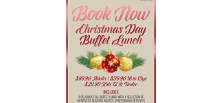 Victoria Hotel Christmas Day Lunch
