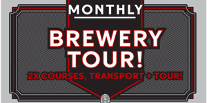 Cooper Alehouse 23 November Brewery Tour & 2 Course Lunch