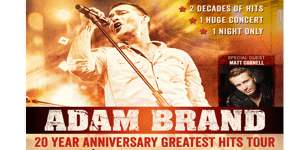 Adam Brand - Milestones Tour