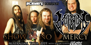 Mason 'Show No Mercy' Australian Tour 2019