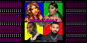 Cardi X Meegan X Drake X Pop - PUBLIC HOLIDAY EVE