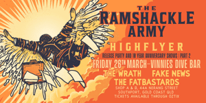 The Ramshackle Army w/ The Wrath, Fake News & The Fat Bastards!