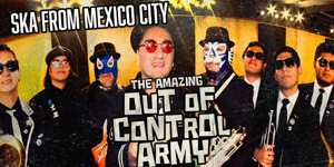 Out Of Control Army (Mexico) Australia 2026 poster